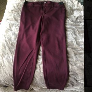 Maroon Dress Pants 🥀